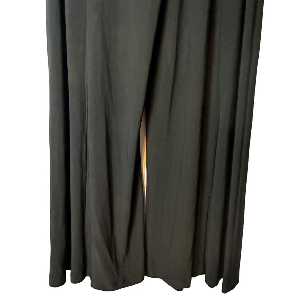 Marina Black Elastic Pull On Dress Pants Size 16 Style 28027‎ 28028 USA Wide Leg - Picture 5 of 9